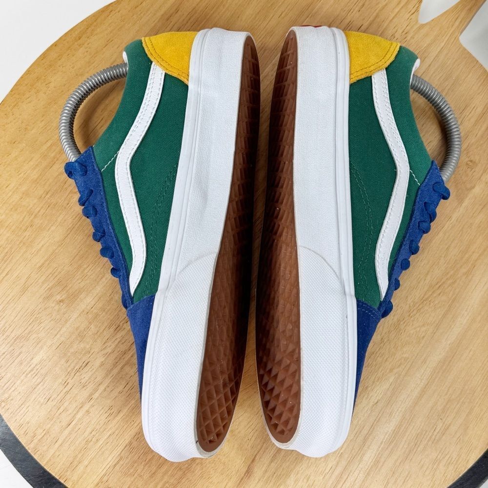 Vans Old Skool Yacht Club Colorblock Canvas Suede Sneakers 6 Men 7.5 Women - Picture 5 of 11